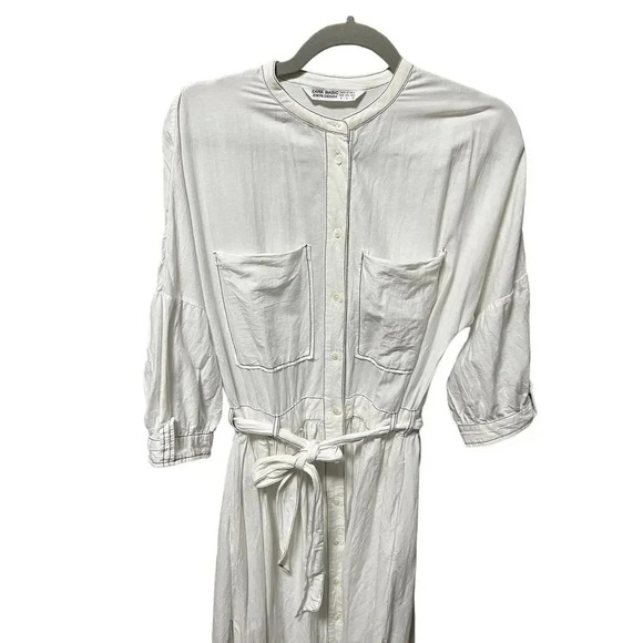 Zara wrinkled stitching Dress Size Small - Picture 4 of 8